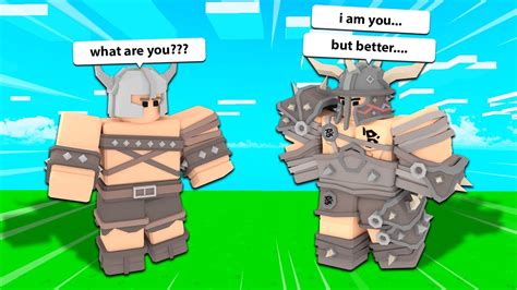 Abusing Players Using The New BARBARIAN In Roblox Bedwars YouTube