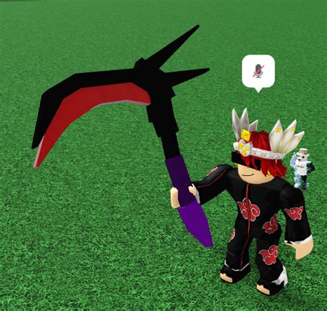 Made the Dark Scythe from Bee Swarm Simulator! (Should I make it really work and swing to summon ...