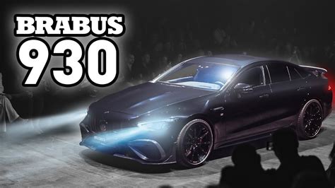 Brabus Based On Mercedes Amg Gt S E Performance Signature Night