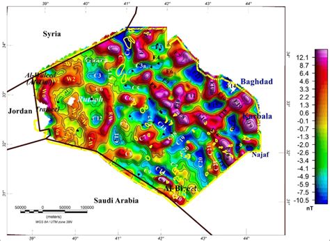 residual map  drtp  western desert  scientific diagram