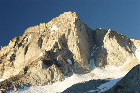 Bear Creek Spire Viewed From The Dade Lake Area The North Arete Is The