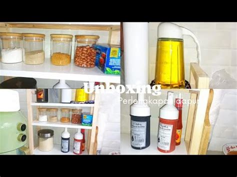 Unboxing Shopee Haul Perlengkapan Dapur Aesthetic Youtube