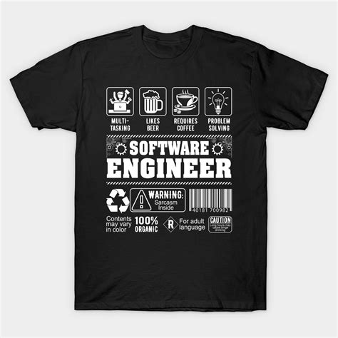 Coder Gift Programmer Humor Engineering Humor Geek Shirts Funny