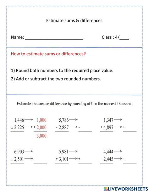 How To Estimate Sums