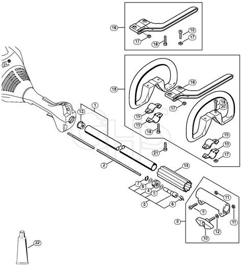 Genuine Stihl Km55 Rc E W Drive Tube Assembly Loop Handle Ghs