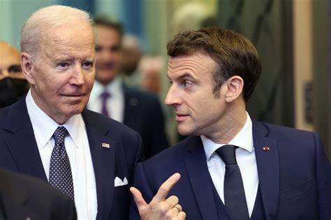 Tats Unis Joe Biden Recevra Emmanuel Macron En Visite D Tat Le Er