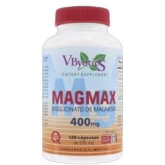 Magmax Bisglicinato De Magnesio Mg Cap Vbyotics Proasalud