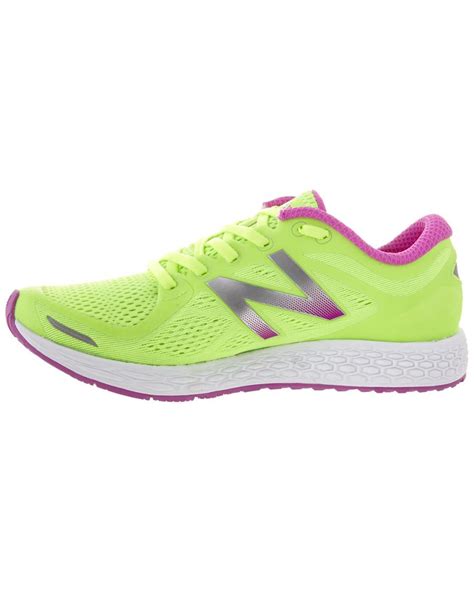 New Balance Womens Fresh Foam Zante V2 Running Shoe In Yellow Lyst