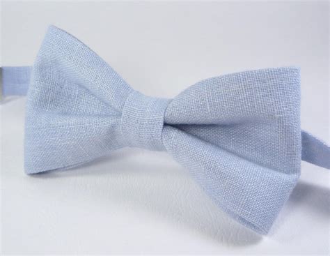 Light Blue Bow Tie Sky blue bow tie Men's blue bow tie | Etsy