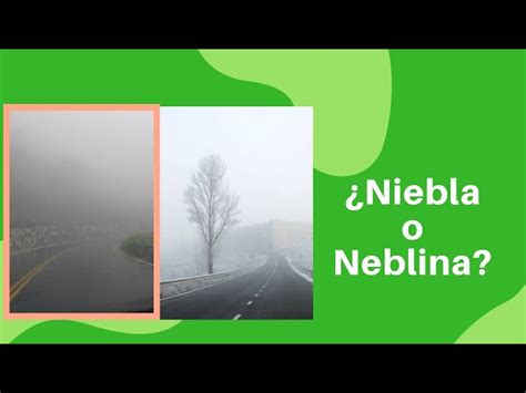 Diferencia Entre Niebla Y Neblina Explicaci N Y Caracter Sticas