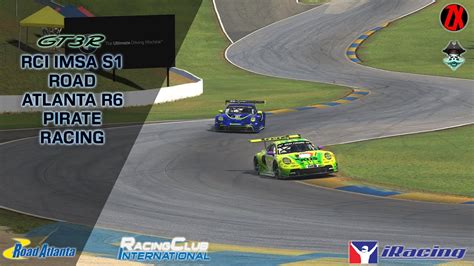 Iracing Rci Imsa S Gt Road Atlanta W Pirateracing Iracing