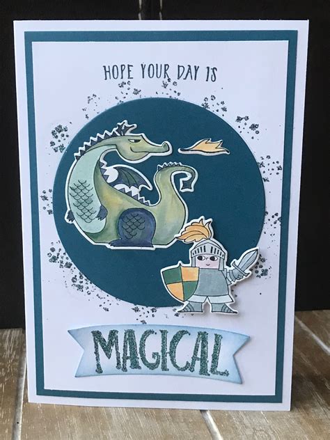 Stampinup Myths And Magic Magical Day Kids Birthday Cards Birthday