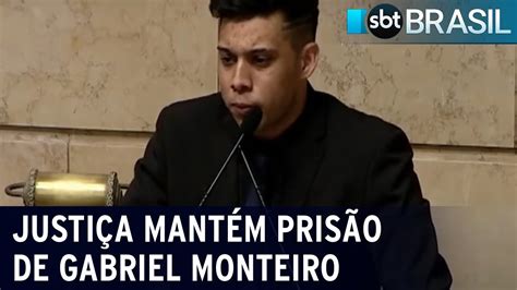 Justi A Mant M Pris O De Ex Vereador Gabriel Monteiro Sbt Brasil