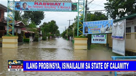 Ilang Probinsya Isinailalim Sa State Of Calamity Video Dailymotion