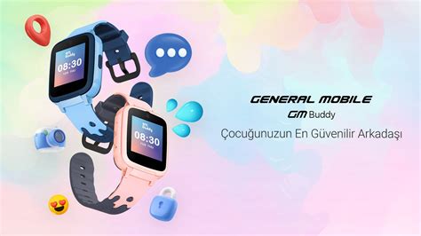 General Mobile Dan Ocuklara Zel Ak Ll Saat Gm Buddy Webtekno