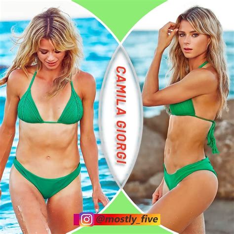 Cavolo Cinese Penitenza Saggio Camila Giorgi In Bikini Mossa Maestro