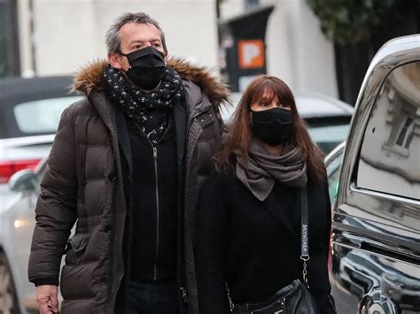 Jean Luc Reichmann Torse Nu Et Sa Ch Rie Nathalie Lecoultre En Bas