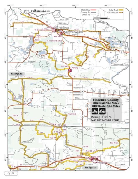 Florence County ORV Trail Information - VVMapping.com