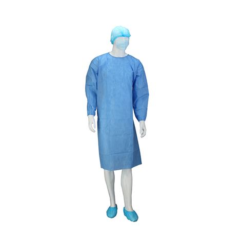 Medical Hospital Disposable Isolation Gown Face Mask Antistatic Sms