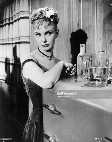 Joanne Woodward With Liquor Bottle Close At Hand In A Scene From The Joanne Woodward