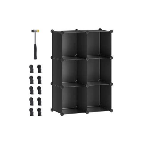 6 Cubes Storage Organizer Cube Organizer Songmics