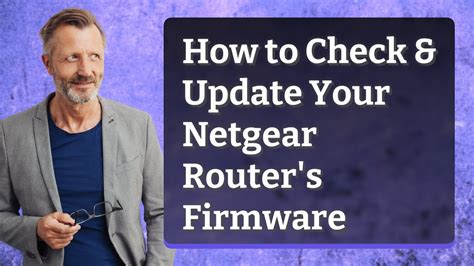 How To Check Update Your Netgear Router S Firmware YouTube