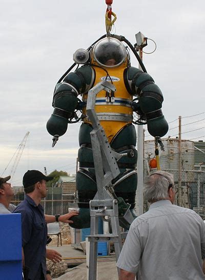 Immerse Iron Man The Development Of The One Atmosphere Suit Diving