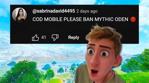 Cod Mobile Must Ban The Mythic Oden 😡 Youtube