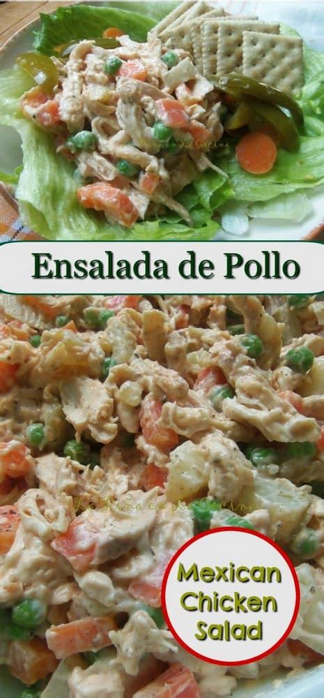 Ensalada De Pollo~mexican Chicken Salad La Piña En La Cocina