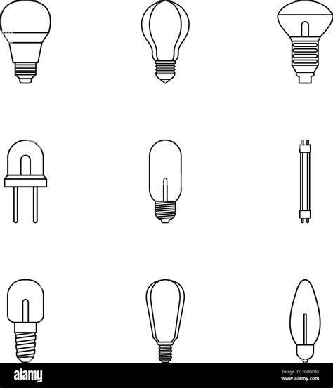 Led Lampen Stock Vektorgrafiken Kaufen Alamy