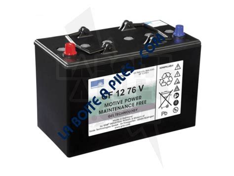 GF12076V Accu Batterie Plomb 12V SONNENSCHEIN