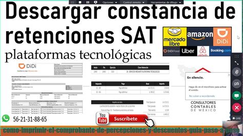 C Mo Imprimir El Comprobante De Percepciones Y Descuentos Gu A Paso