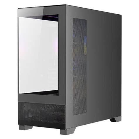 Antec Cx M Rgb Tempered Glass Micro Atx Mid Tower Gaming Case Black