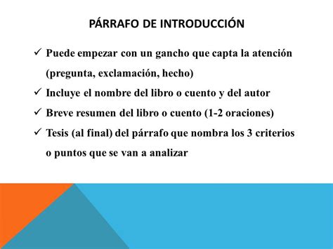 Como Escribir Un Ensayo Ppt Descargar