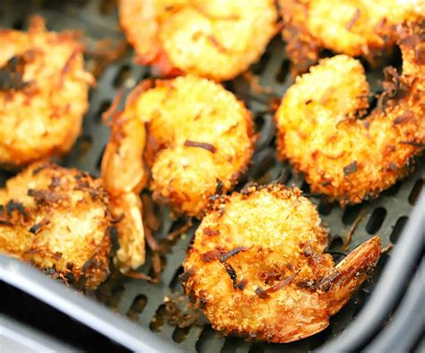 Air Fryer Coconut Shrimp Recipe Yummy Healthy Easy