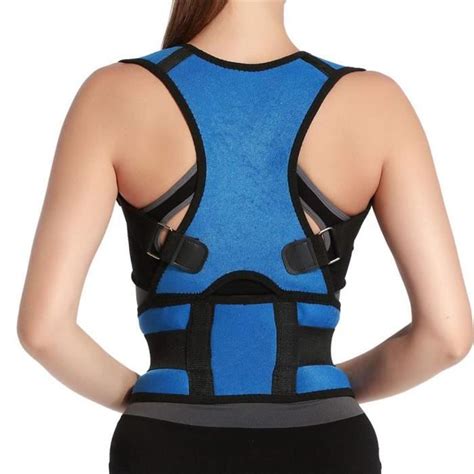 Bande Redresse Dos R Glable Posture Correcteur Epaule Support Dos