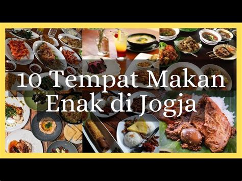 Temukan Rahasia Kuliner Jogja Rekomendasi Tempat Makan Keluarga Terbaik