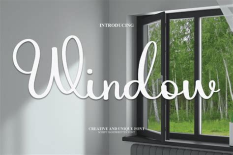 Window Font Font Canyon