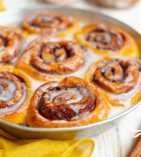 Easy Pumpkin Cinnamon Rolls Recipe Tashas Artisan Foods