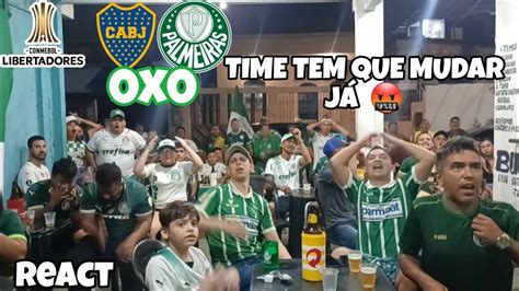 React Boca Juniors X Palmeiras Pela Semi Final Da Libertadores De