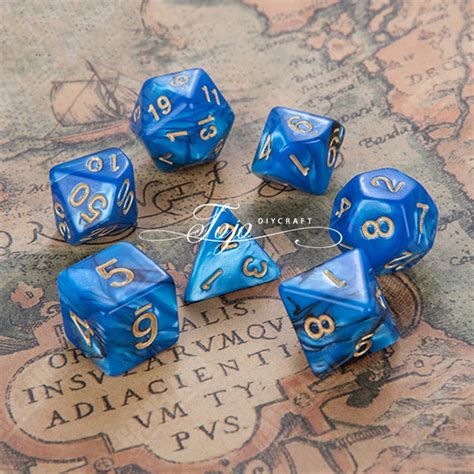 7Pcs Set DnD Dice Resin Mold Polyhedral Dice Mold Cool Dice Etsy