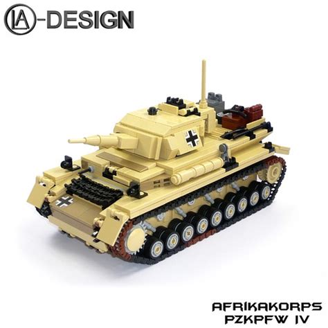 Lego Custom Ww Panzer Afrikakorps The Custom Pzkpfw I Flickr