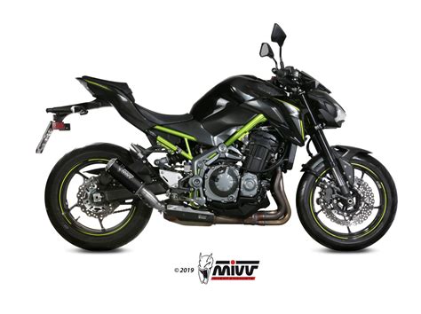 Scarico KAWASAKI Z900 Mivv MK3 Inox Nero K 045 LM3B Mivv