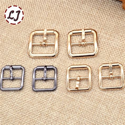 New Arrived 20pcs Lot 18mm 15mm Black Gold Small Square Alloy Metal