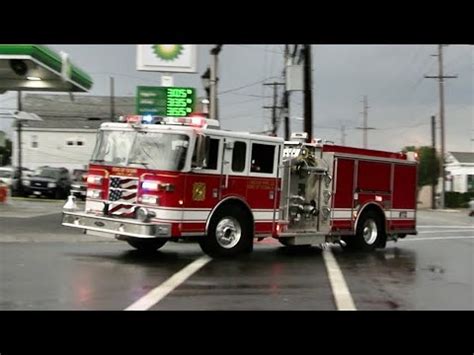 Totowa NJ Fire Department Engine 972 Responding On Union Blvd To Totowa