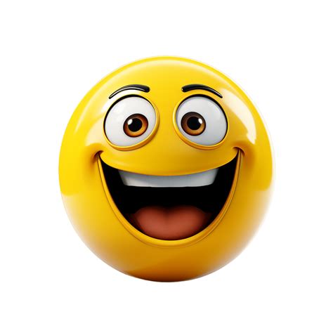 Happy Emoji Happy Emoji Png Happy Emoji Transparent Background AI