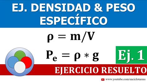 Formulas De Peso Especifico Image To U