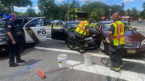 Crash At The Intersection Of Linwood Avenue And Northern Parkway In