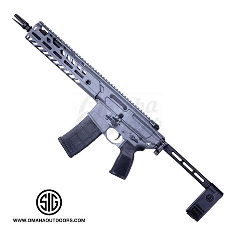 Sig Sauer Mcx Virtus Psb Stealth Gray Pistol 30 Rd 556 115 Omaha