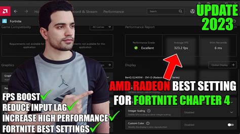 AMD Radeon Best Settings For Fortnite Chapter 4 Guide 2023 YouTube